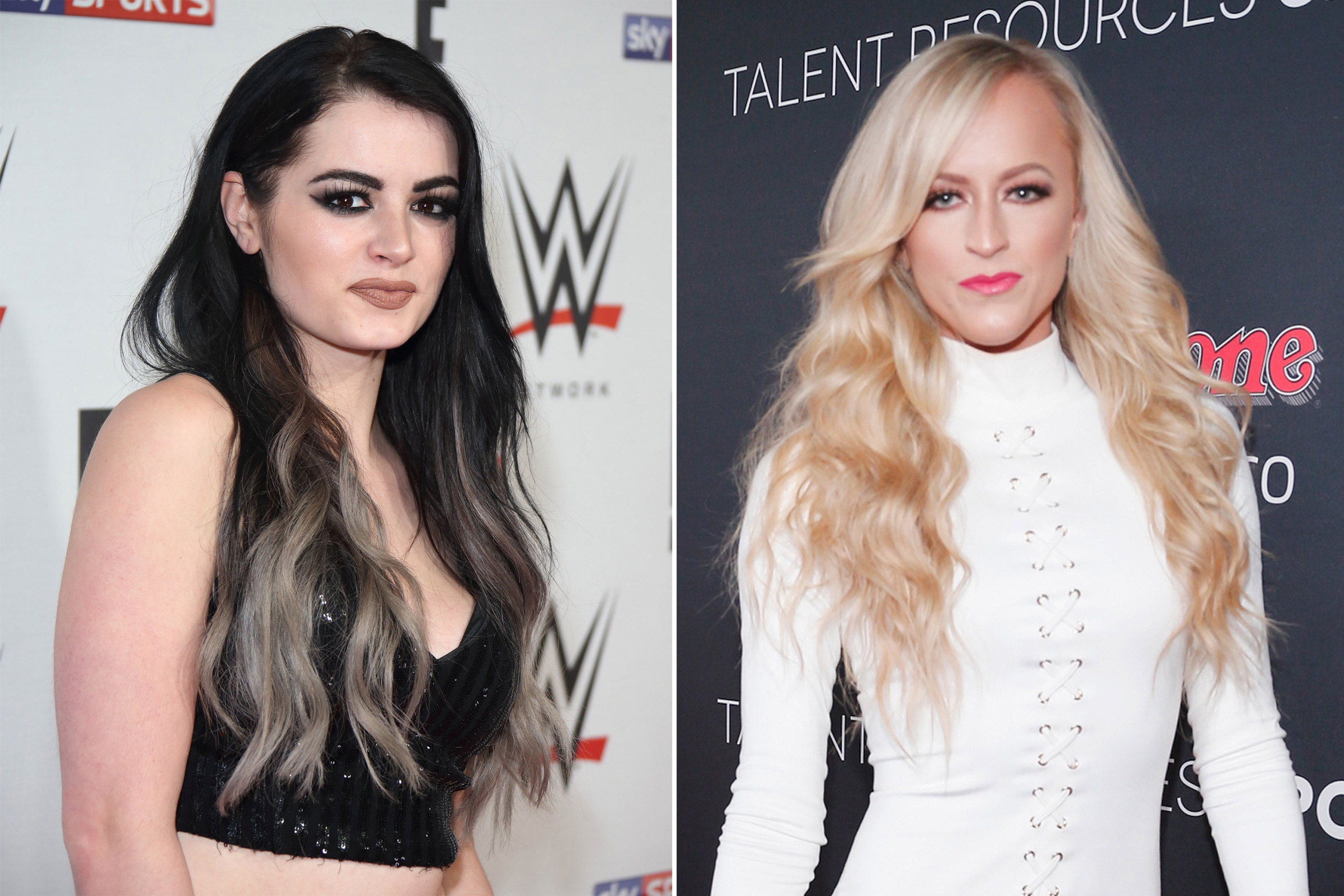 amber l thomas recommends paige threesome wwe christelle malan add paige threesome wwe image