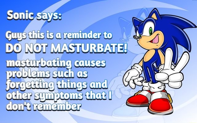 donald meister add sonic jerking off photo